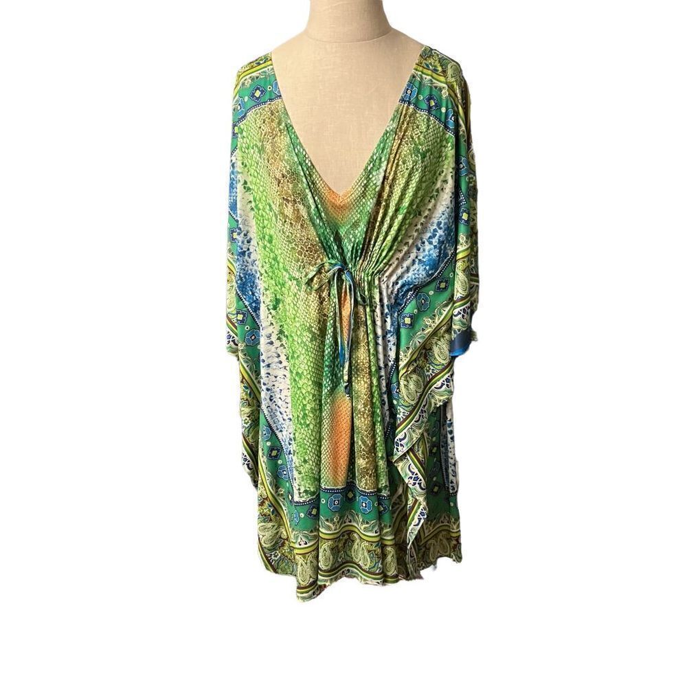 One World Beach Long Tunic with an internal tie around the Waist /SZ: L